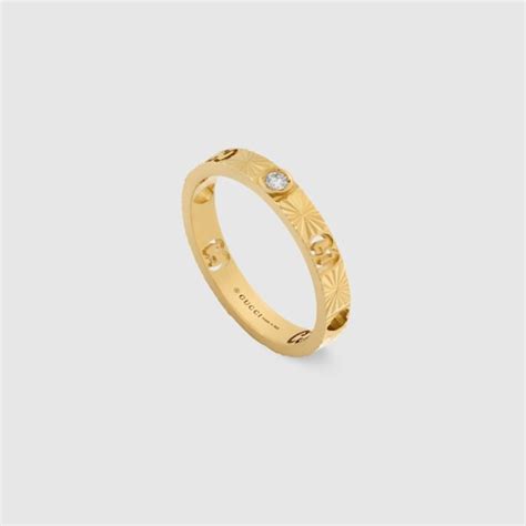 gucci heart ring in gold|gucci ghost ring gold.